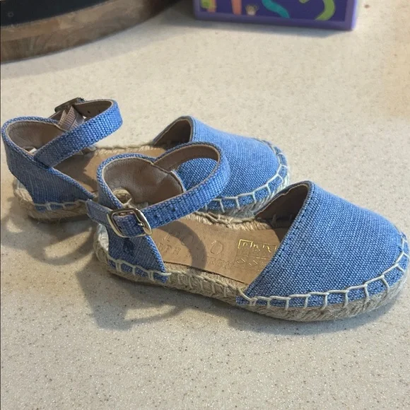 Polo by Ralph Lauren Blue girls denim Shoes - Picture 4 of 5